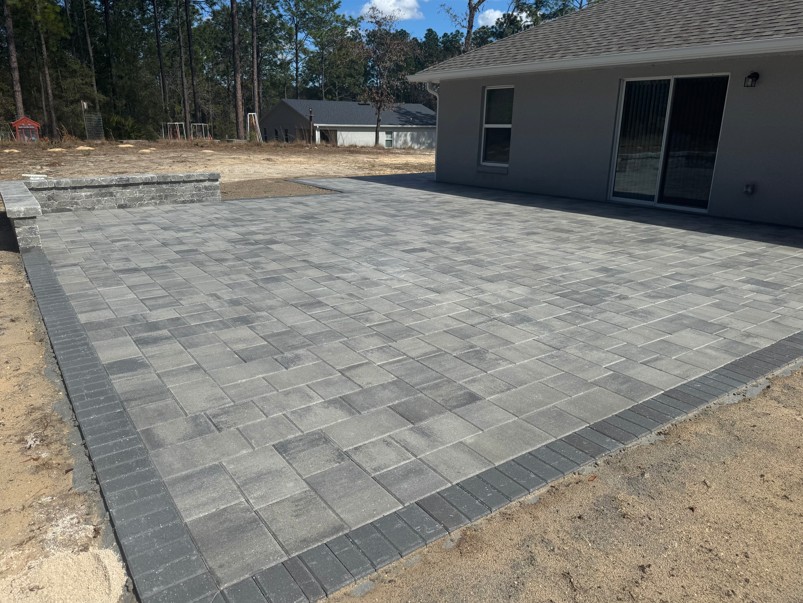 Resilient Patio Pavers in Inverness Highlands South