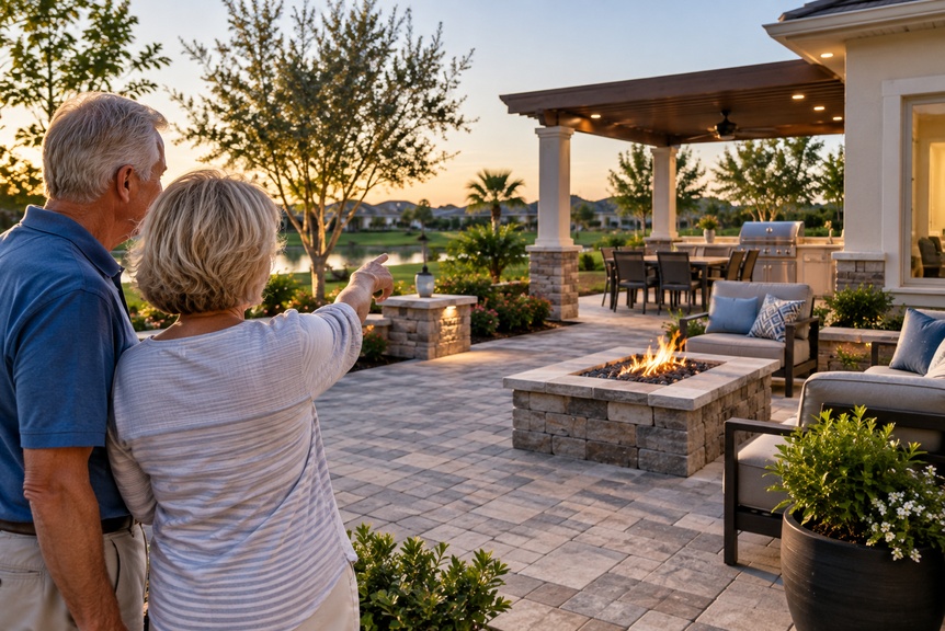 Designing a Backyard Hardscape in The Villages: Where to Start and Who to Hire