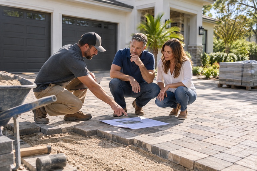 How to Choose a Paver Driveway Contractor in Ocala: Base Prep and Warranty Questions That Matter