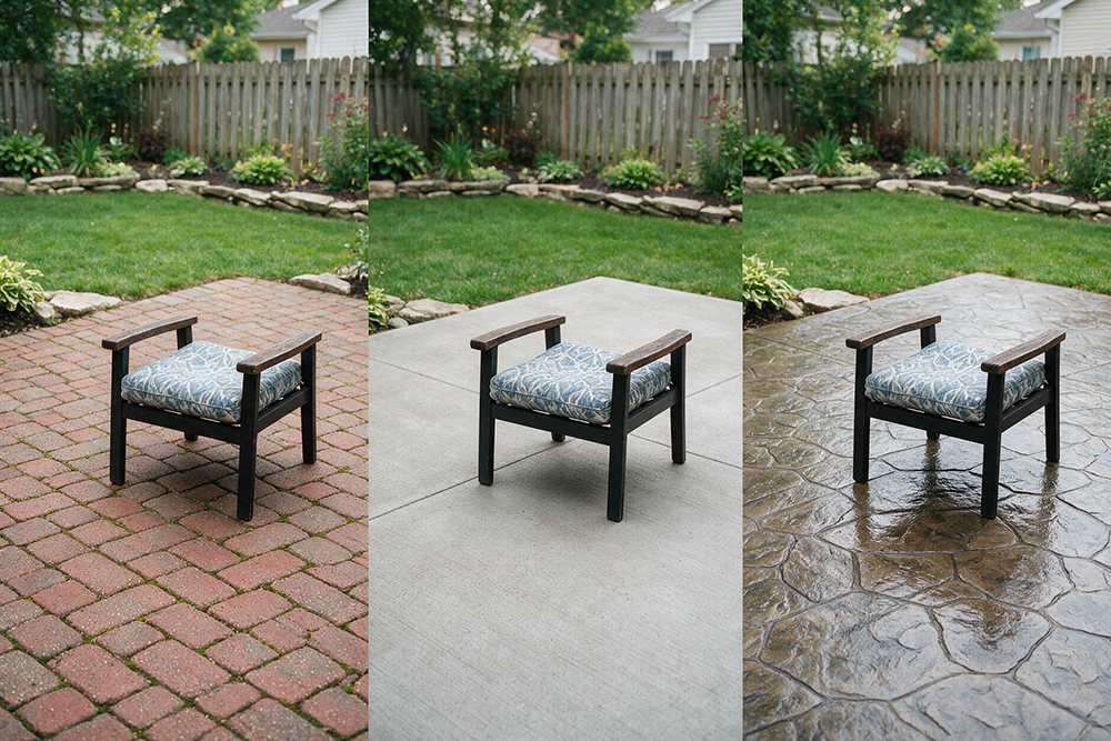 Pavers vs. Concrete vs. Stamped Concrete: Which Is the Right Choice for Your Driveway or Patio?