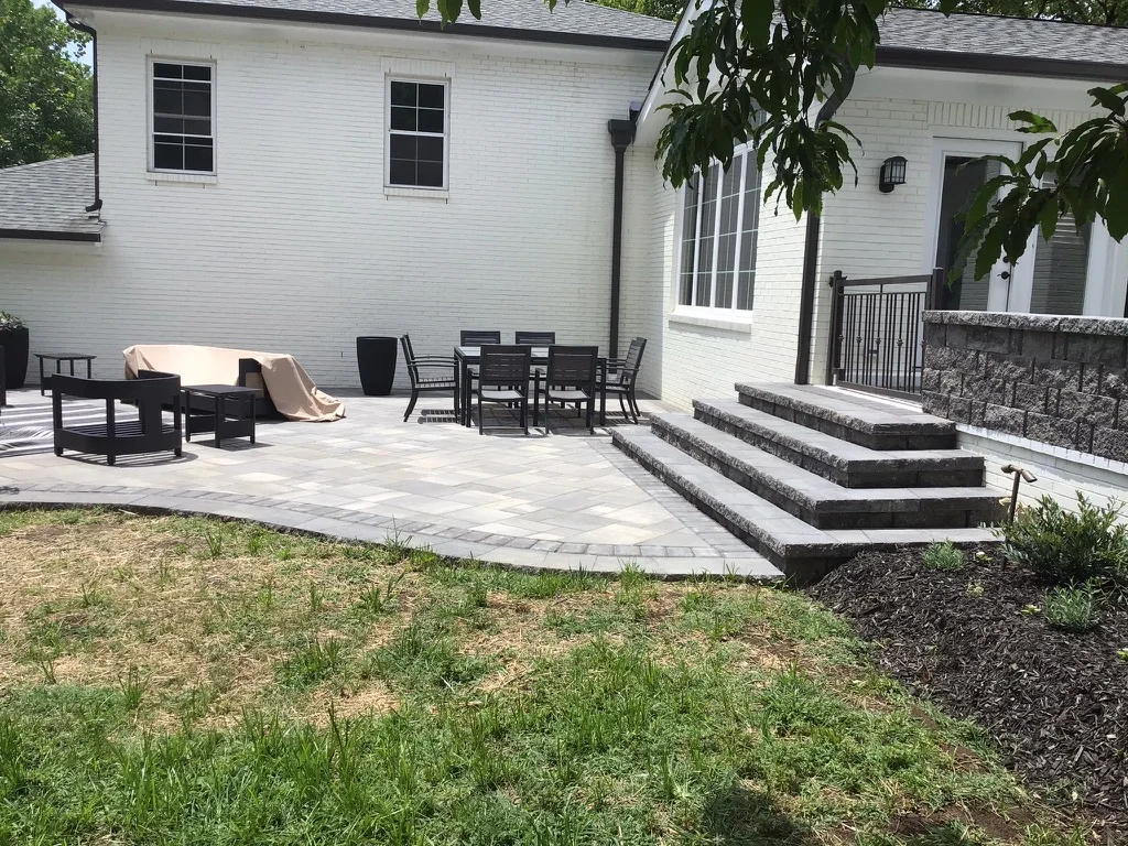 Paver patio
